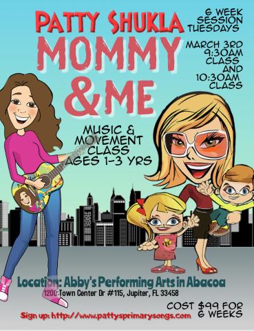 NEW Mommy and Me Music Classes at Abby's Performing Arts