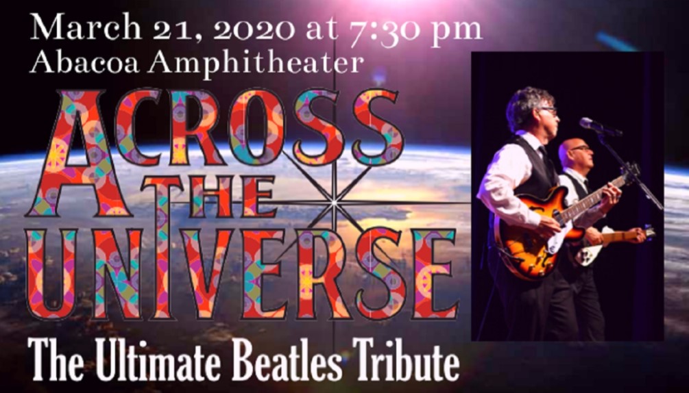 Abacoa POA Postponed/Across the Universe Beatles TributeSATURDAY